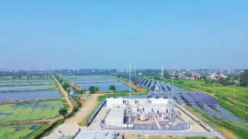 上海电气参建江苏首个市场化并网光伏项目倒送电成功