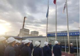 中能建筑张掖百万项目部开展以“喜迎中秋，欢度