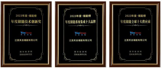 天合斩获年度储能品牌大奖，Elementa电网级液冷