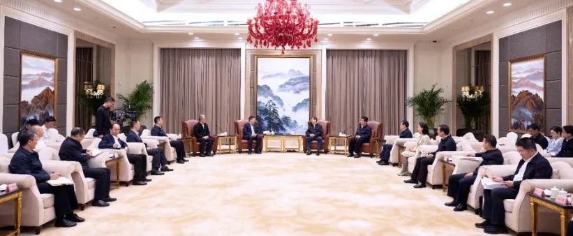 国家电投刘明胜、栗宝卿拜会福建省委书记周祖