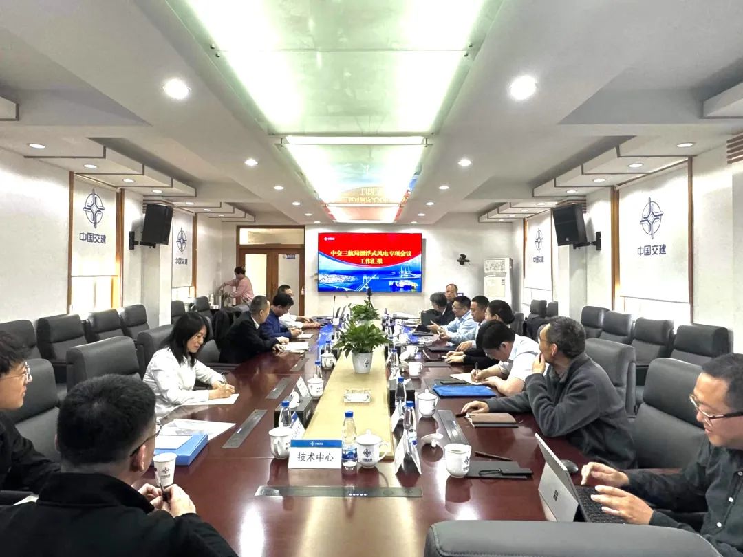 中交三航局副总经理、总工程师丁健主持召开专