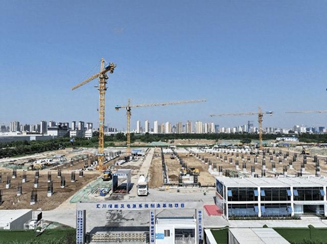 西咸新区汇川储能及电源系统制造基地全速加快