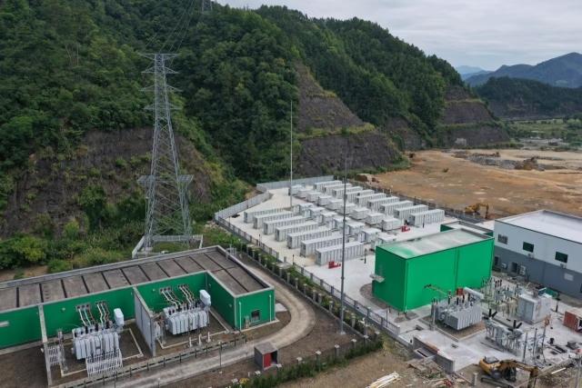 浙西山区首座“光储联动”110千伏电网侧储能