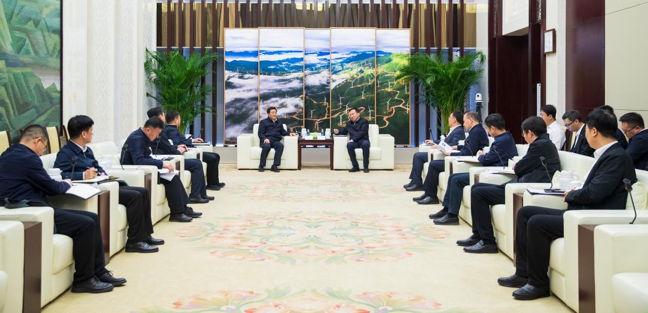 国家电投集团与内蒙古自治区巴彦淖尔市座谈