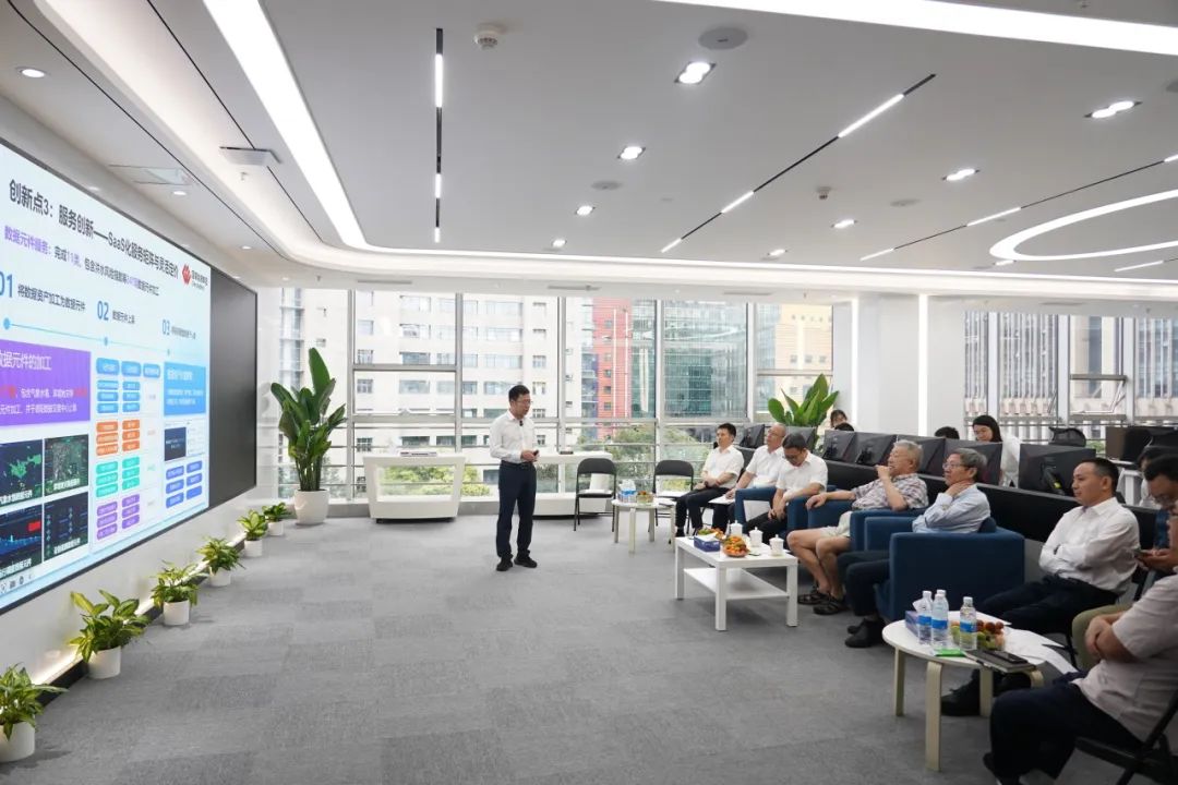 中国工程院王浩院士一行莅临国能大数据公司调研指导