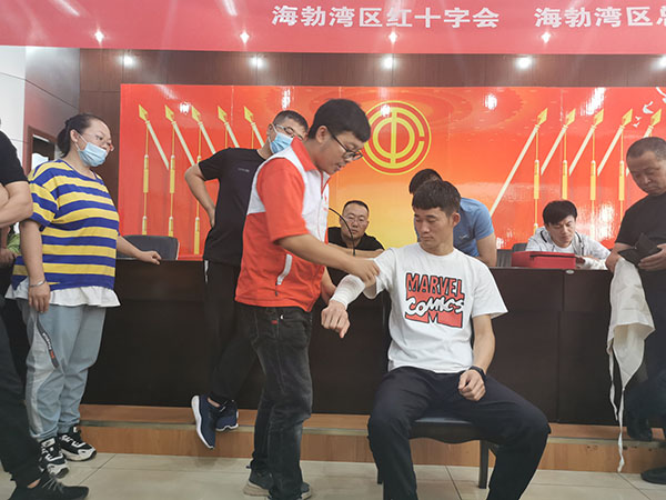 大唐海勃湾水利枢纽公司积极开展紧急救护培训工作