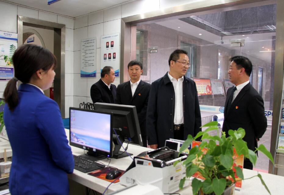 陕西地电商洛供电分公司党委书记杨晓斌赴镇安调研指导工作