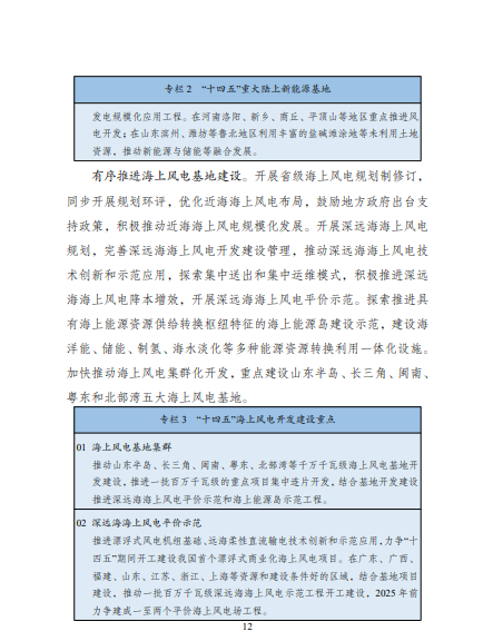 发改委、能源局等九部委联合印发发布“十四五”可再生能源规划!