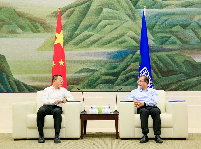 国家电投江毅会见中广核集团高立刚
