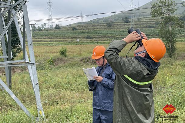 龙源山西公司加强线路防洪防汛特巡保安全