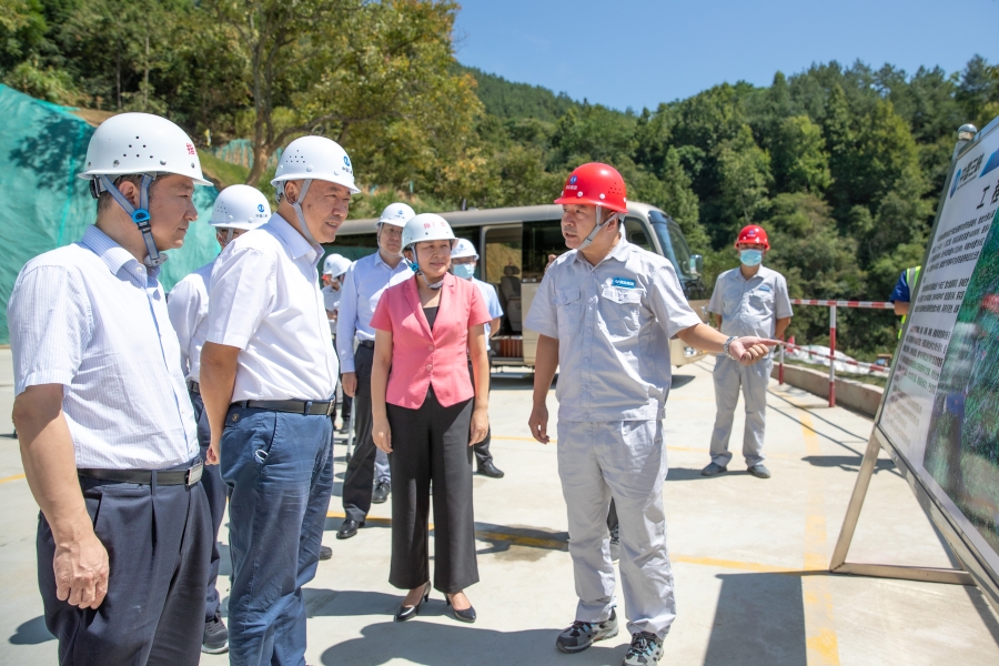 雷鸣山调研湖北能源罗田平坦原抽水蓄能电站项目