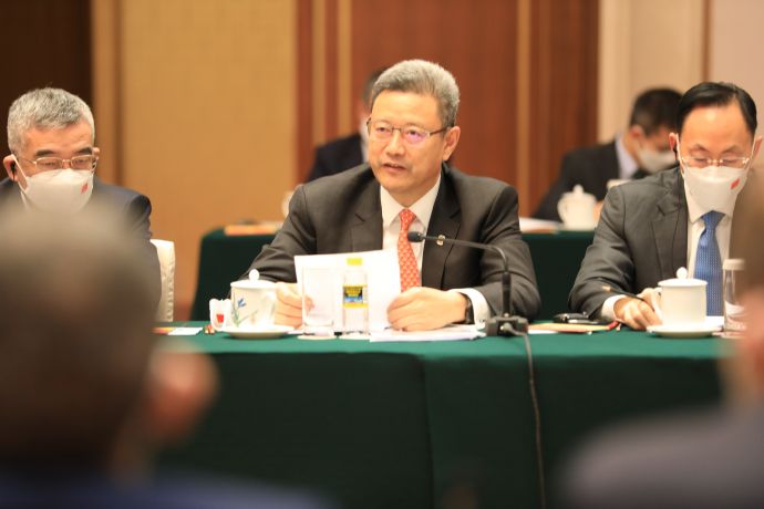 钱智民出席中德经济界代表座谈会