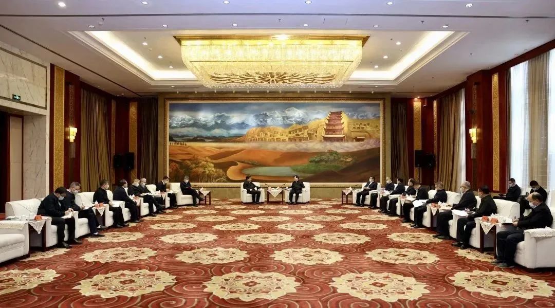 华能集团总经理、党组副书记邓建玲拜会甘肃省委书记胡昌升、省长任振鹤