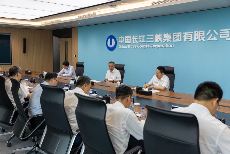 雷鸣山赴三峡集团成大中心调研入驻企业并看望慰问干部职工