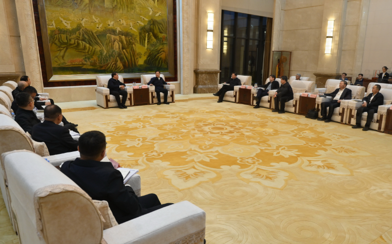 淄博市委书记马晓磊会见华能山东发电公司董事长王栩、总经理周亮
