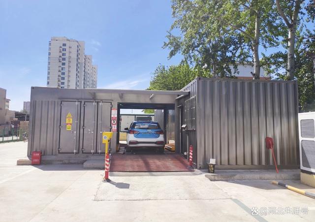 石家庄首座出租车换电站投入使用!今年还将建成4座!
