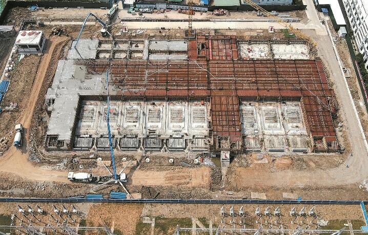 武汉500千伏江北城区变电站新建工程施工