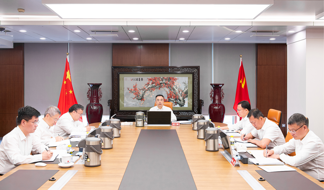 中国大唐党组传达学习习近平总书记重要文章和重要指示精神
