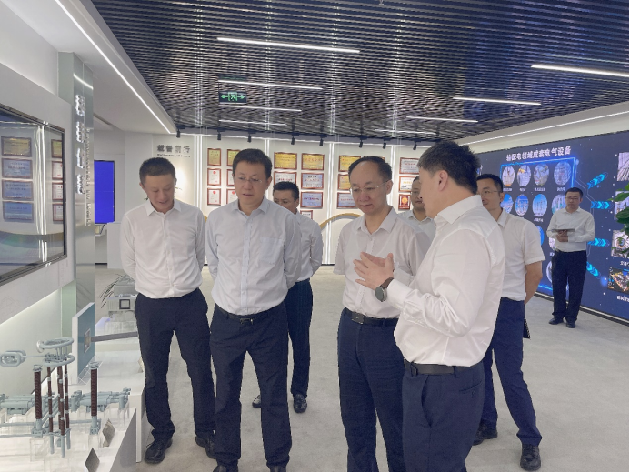 电促会一行拜访中国电气装备集团有限公司