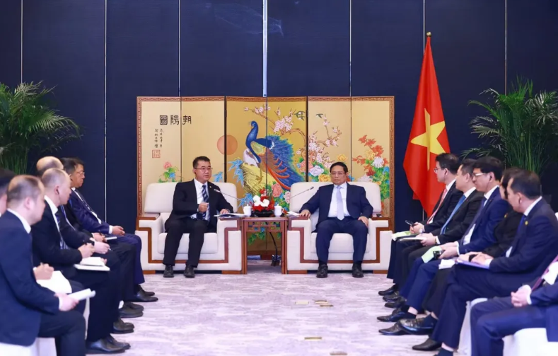 中国能建国际业务代表团拜会越南总理范明政