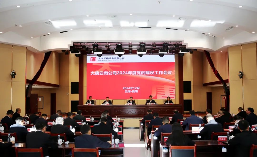 大唐云南公司召开2024年度党的建设工作会议
