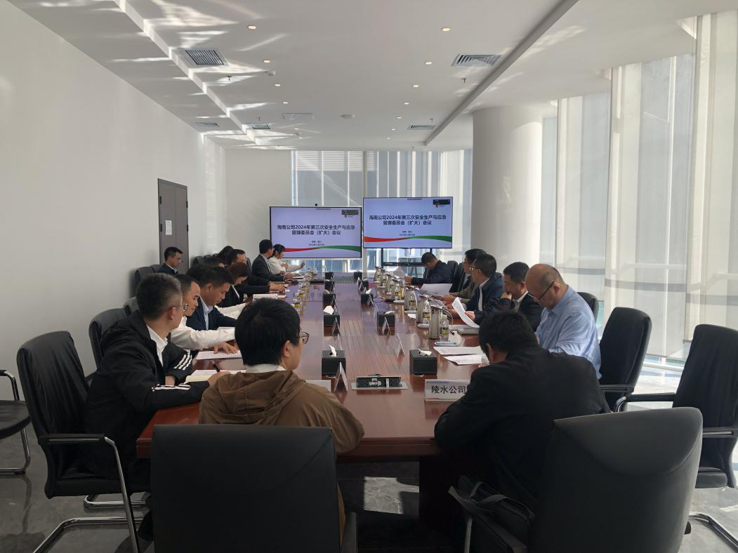 国家电投海南公司召开2024年第三次安委会暨安全生产事故警示会