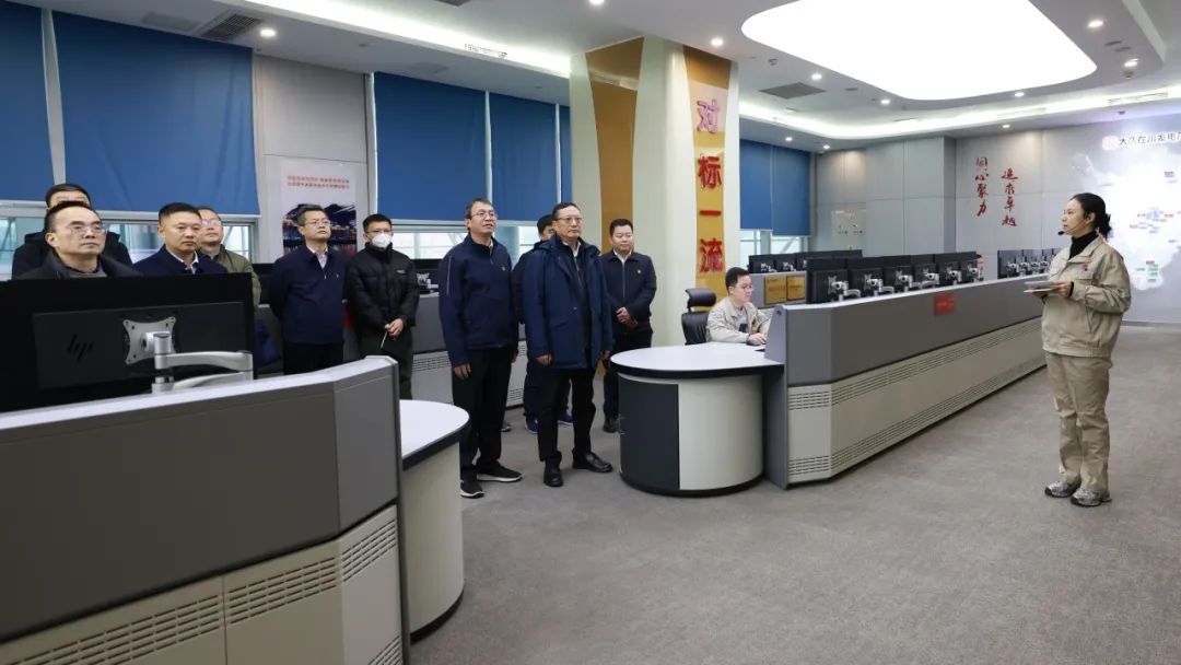 四川省水利厅副厅长谭小平到大唐四川公司调研指导