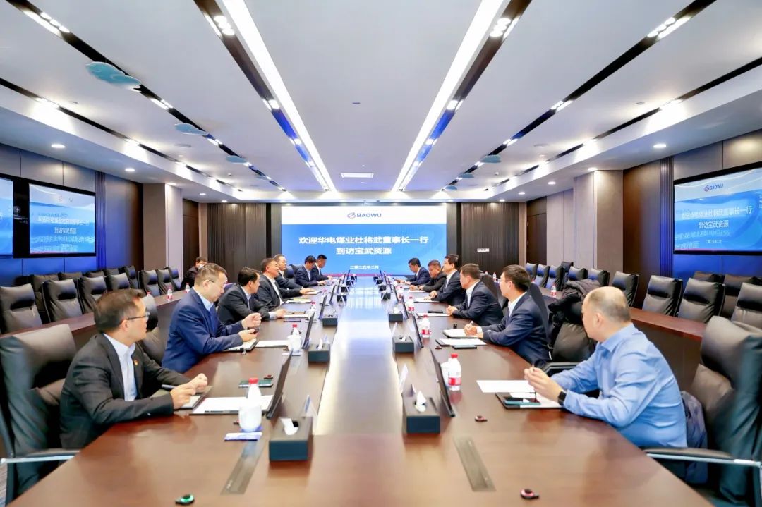 华电煤业党委书记、董事长杜将武到宝武资源走访，并到华远星公司调研
