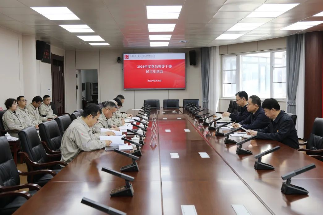 大唐陕西公司党委书记陈伟庆督导宝二公司2024年度党员领导干部民主生活会